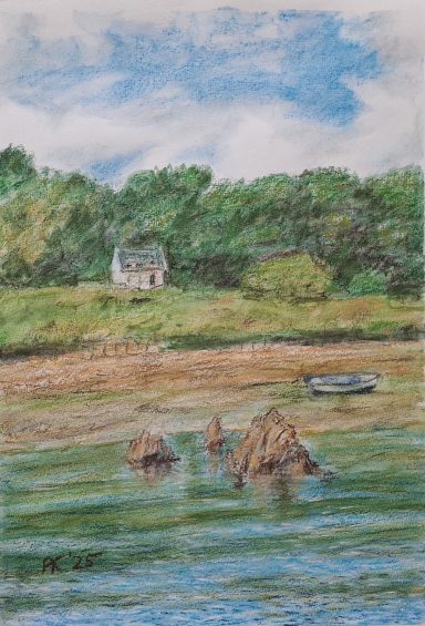 Pastell auf Papier 42x29cm